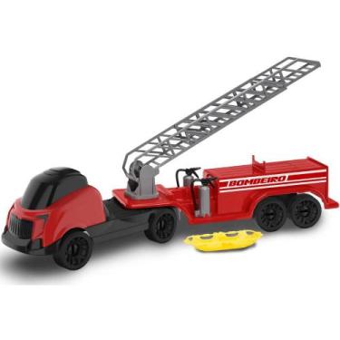 Imagem de Caminhão Comboio Bombeiro - Cardoso - BRINQUEDOS CARDOSO