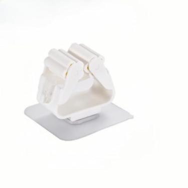 Imagem de 5 Peças Suporte Para Vassouras Rodo Suporte De Parede Fortalecer Gancho De Cozinha (Branco-5KIT)