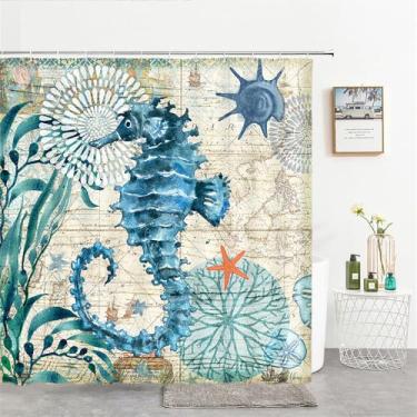 Imagem de Cortinas de chuveiro Ocean Dolphin Sea World Animal Tecido impermeável Cortina de chuveiro para banheiro Tamanho grande 240X180 Tela, 2948W,W90xH180cm