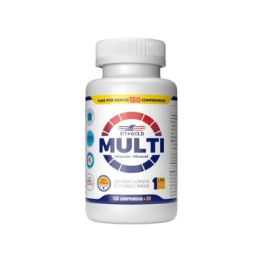 Imagem de Multivitamínico Multi Vitgold 130 + 20 comprimidos.