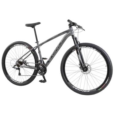 Imagem de Bicicleta Rino Start RX 1.4 MTB Aro 29 Alumínio 24 Marchas Freio a Disco Suspensão Dianteira (Grafite, 17)