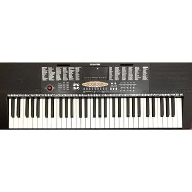 Imagem de Teclado Musical Profissional 61 Teclas LCD Timbres e Ritmos