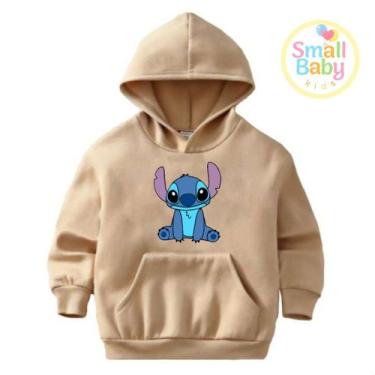 Imagem de Blusa Moletom Infantil / Juvenil Unissex Lilo Stitch Personagem 3 - Co