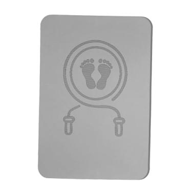 Imagem de Aymzbd Tapete de pular sem fio, tapete de treino, cobertor de isolamento acústico, proteção de piso, de exercícios de academia doméstica antiderrapante de, Cinza