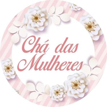 Imagem de Painel Festa Redondo C/Elastico 1,50m Chá das Mulheres (CHMULH006)