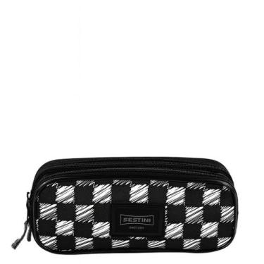 Imagem de Estojo 2 Compartimentos Sestini M Plus Skate Escolar