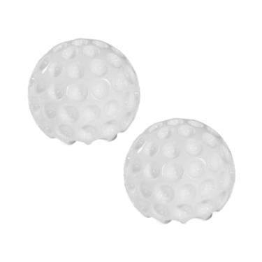 Imagem de Ｂｅｓｇａ 2 peças de tampas de parafuso de cerâmica para vaso sanitário, tampas de parafuso de vaso sanitário com diâmetro de 0,66 polegadas, decoração de, Branco