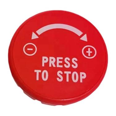 Imagem de simhoa Peça de reposição para botão M8, alavanca de freio para bicicleta ergométrica, acessório para máquina de exercícios, bicicleta ergométrica, máquina de, Vermelho 5.6 Cm