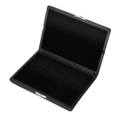 Imagem de aqxreight Reed Box OBOE REEDS CASO OBOE CABELA DE CAPARO DE CAPARO DE CABELO DE CAPELA PU DE MUITO CAIXA DE CASA DE CASA PARA 20PCS OBOE REEDS #3 PAR (12 pacotes)