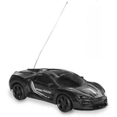 Imagem de Carrinho de Controle Remoto Duo Race 1:20 CAR801 Polibrinq, Preto