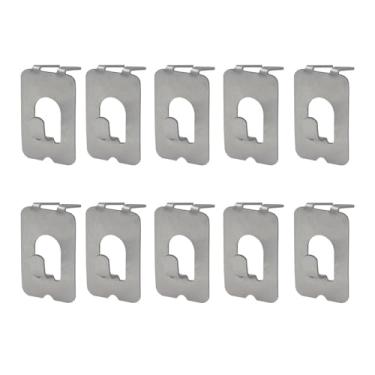 Imagem de Ｂｅｓｇａ Ganchos para pendurar quadros, ganchos de garra para drywall, metal, sem danos, para pendurar quadros de parede, ferragens para arte em casa, quadros, 10 Peças