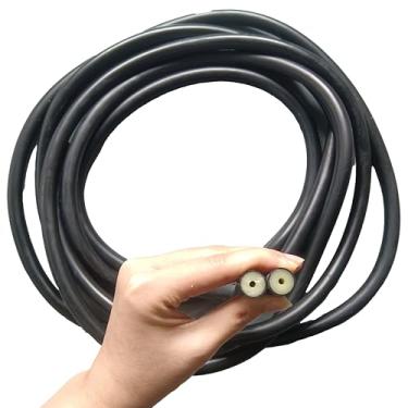 Imagem de 10M Caça submarina de tubo de borracha 3 * 14MM 16MM Caça submarina com tubo de látex elástico Acessórios de pesca de tube de borracha (10M, 3 * 14mm)