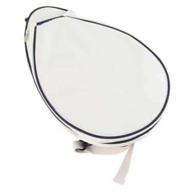 Imagem de Naroote Bolsa de Tênis, Bolsa de Esteira de Tênis de Grande Capacidade para Badminton (Borda azul)