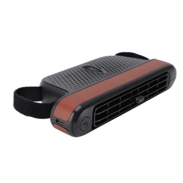Imagem de Generic Ventilador do Assento do Carro, Baixo Ruído Poderoso Portátil fã de Carro Seguro 3 Velocidades de para Veículo (Marrom)