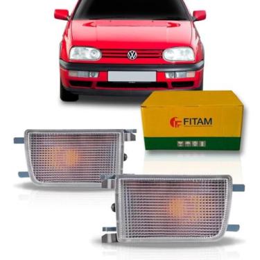 Imagem de Lanterna Pisca Dianteira Golf Mexicano 95 96 97 98 Cristal - Fitam