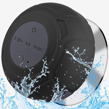 Imagem de Alto-falante de chuveiro Bluetooth à prova d`água Annlend Black