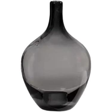 Imagem de Vasos Para Decoração Vaso De Chão De Vidro Grande Vaso De Vidro Transparente Para Grama Grandes Vasos De Vidro Para Decoração De Piso Vaso De Mesa Centros De Mesa, A, 14 * 14 * 20cm