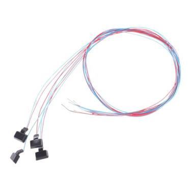 Imagem de WeiLaiKeQi 4 peças miniatura lâmpada de pilar simulação poste luz modelo de iluminação externa para cena faça você mesmo, Luz Branca Quente