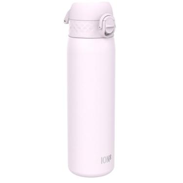 Imagem de ION8 Garrafa de água de aço, 600 ml, à prova de vazamento, fácil de abrir, trava segura, segura para lava-louças, capa flip, serve para porta-copos, alça de transporte, durável, resistente a