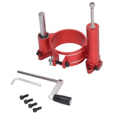 Imagem de Base de elevação de mesa com elevação máxima de 47 mm, liga de alumínio e aço inoxidável, acessório de bancada de madeira DIY para bancadas S8-2