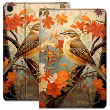 Imagem de Capa para Samsung Galaxy Tab A9+/A9 Plus 5G 11 polegadas 2023 2024 (SM-X210/X216/X218), suporte dobrável ajustável e despertar/hibernar automático, capa inteligente de proteção à prova de choque,