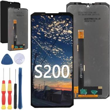 Imagem de Yuxyiony Nova tela de substituição para tela LCD DOOGEE S200 e acessórios de ferramenta de substituição