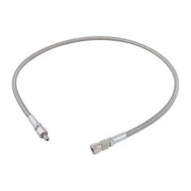 Imagem de TUXING Extensão de mangueira de chicote de enchimento de airsoft para paintball 4500psi, sistema de carregamento de estação de enchimento de ar de aço inoxidável de 91 cm com plugue Qick macho e fêmea