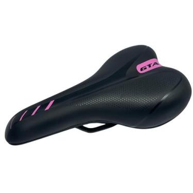 Imagem de Selim Banco Gel Confortável GTA MTB Speed Ergonômico, Rosa