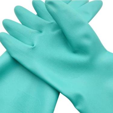 Imagem de Luva nitrílica solventes, resíduos, agrotóxico,química, petrolífera Pr