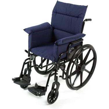 Imagem de Cadeira De Rodas Elétrica Cushio, Cadeira De Rodas Cushio, Cadeira Total Cushio, Cadeira De Pressão De Superfície Ter/cotto Cushio, Cadeira De Travesseiro Total Para Cadeira De Rod, Blue
