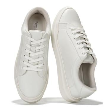 Imagem de Project Cloud Tênis masculino – Sapato masculino fashion com espuma viscoelástica – Tênis masculino casual leve e antiderrapante com cadarço – Sapatos casuais masculinos perfeitos para uso o dia todo