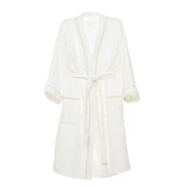 Imagem de Roupão Luxo Adulto Piquet Alta Gramatura 100% Algodão - Lm Peter, Bran
