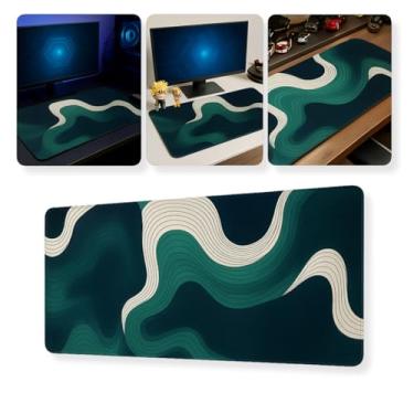 Imagem de Mouse Pad Gamer Profissional 60x30 Impermeável Anti-derrapante Lavável Bordas Costuradas Premium Setup Gamer Cs