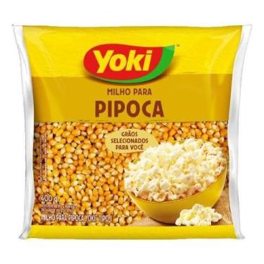 Imagem de Kit c/ 3 Milho Para Pipoca Tipo 1 Yoki Pacote 400g