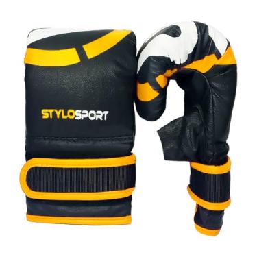 Imagem de LUVA DE TREINO BATE SACO PROFISSIONAL INFANTIL STYLO SPORT (unico-infantil, Yellow)
