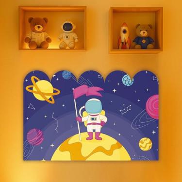 Imagem de Cabeceira de Cama Decorativa Infantil para Quarto de Meninos - Tema Astronauta (CabCerq-0074)