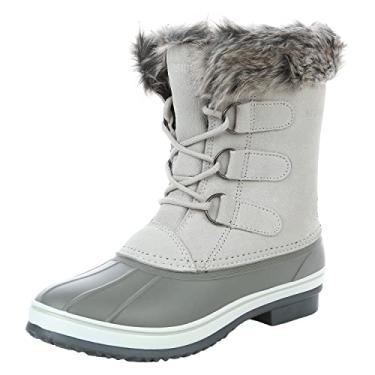 Imagem de Northside Bota de neve feminina Katie impermeável com isolamento térmico, Cinza frio, 7