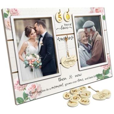 Imagem de Porta-retratos A'arkaj, presente de 1º a 99º aniversário de casamento 