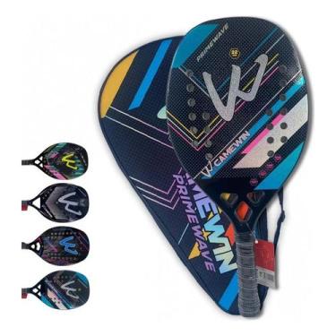 Imagem de Raquete de tênis de praia Camewin Carbon 3K Professional 320-330g - J-