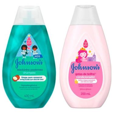 Imagem de Kit 1 Condicionador Johnson's Gotas de Brilho 200ml - JXJ