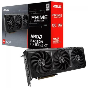 Imagem de Placa de Vídeo Asus AMD Radeon RX 9060 XT Prime OC, 8GB, GDDR6, FSR, R
