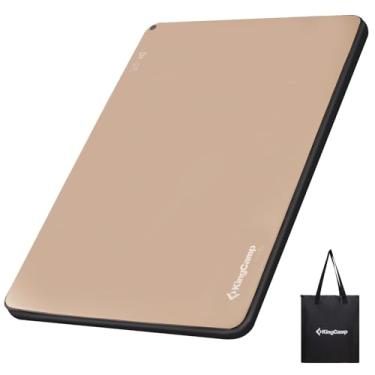 Imagem de KingCamp Colchonete Para Mochila, Colchão Inflável Duplo Ultraleve Camping, De Ar Portátil E Silencioso, Caminhadas, Barracas, Berços Viagens Carro