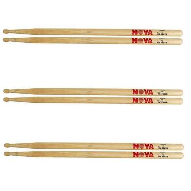 Imagem de Kit 3 Pares Baquetas Nova 7A Mad Vic Firth Cod6093