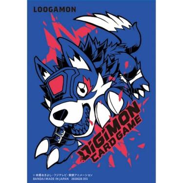 Imagem de Digimon Trading Card Supplies - Deck Sleeves - LOOGAMON (60 Sleeves)