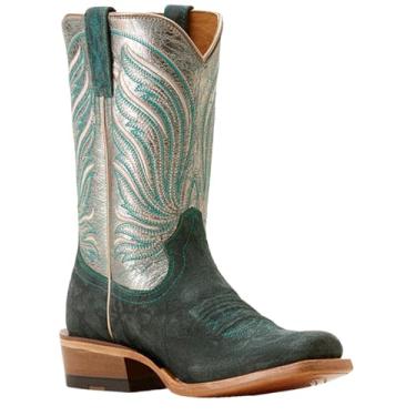 Imagem de Ariat Bota feminina Futurity Dash Western, Marrom caramelo, verde musgo, 36