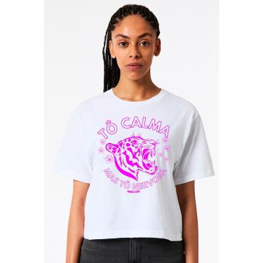 Imagem de Camiseta Tô Calma, mas Tô nervosa Nerd Chic-Unissex