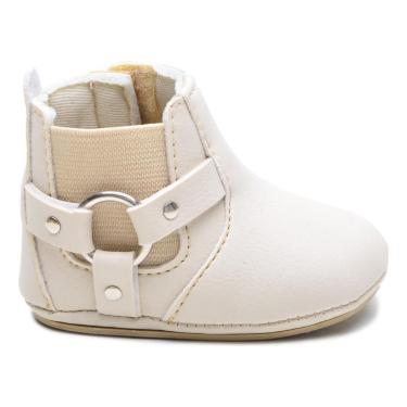Imagem de Botinha Infantil Bebê Detalhe de Fivela Conforto Casual-Unissex