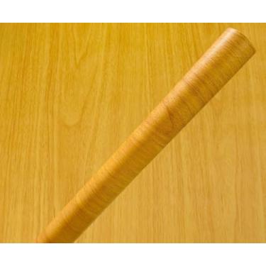 Imagem de Papel De Parede Adesivo Ripado Madeira - Painel Ripado Para Parede Autoadesivo,10m x 45cm,(A123,10M)