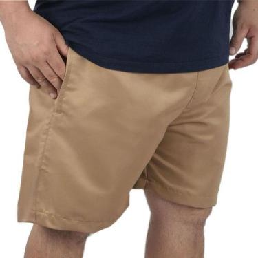 Imagem de Short Tactel Extra Grande Plus Size Masculino Cores Butu - Butu Biru, 