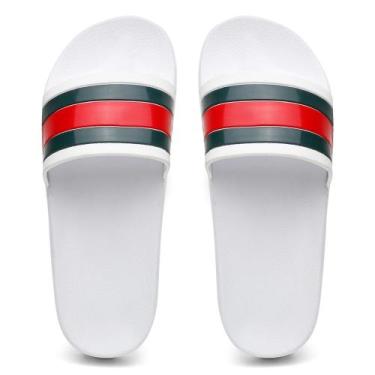 Imagem de Chinelo Slide Masculino Confortavel Macio Leve Ortopedico Estiloso Cas
